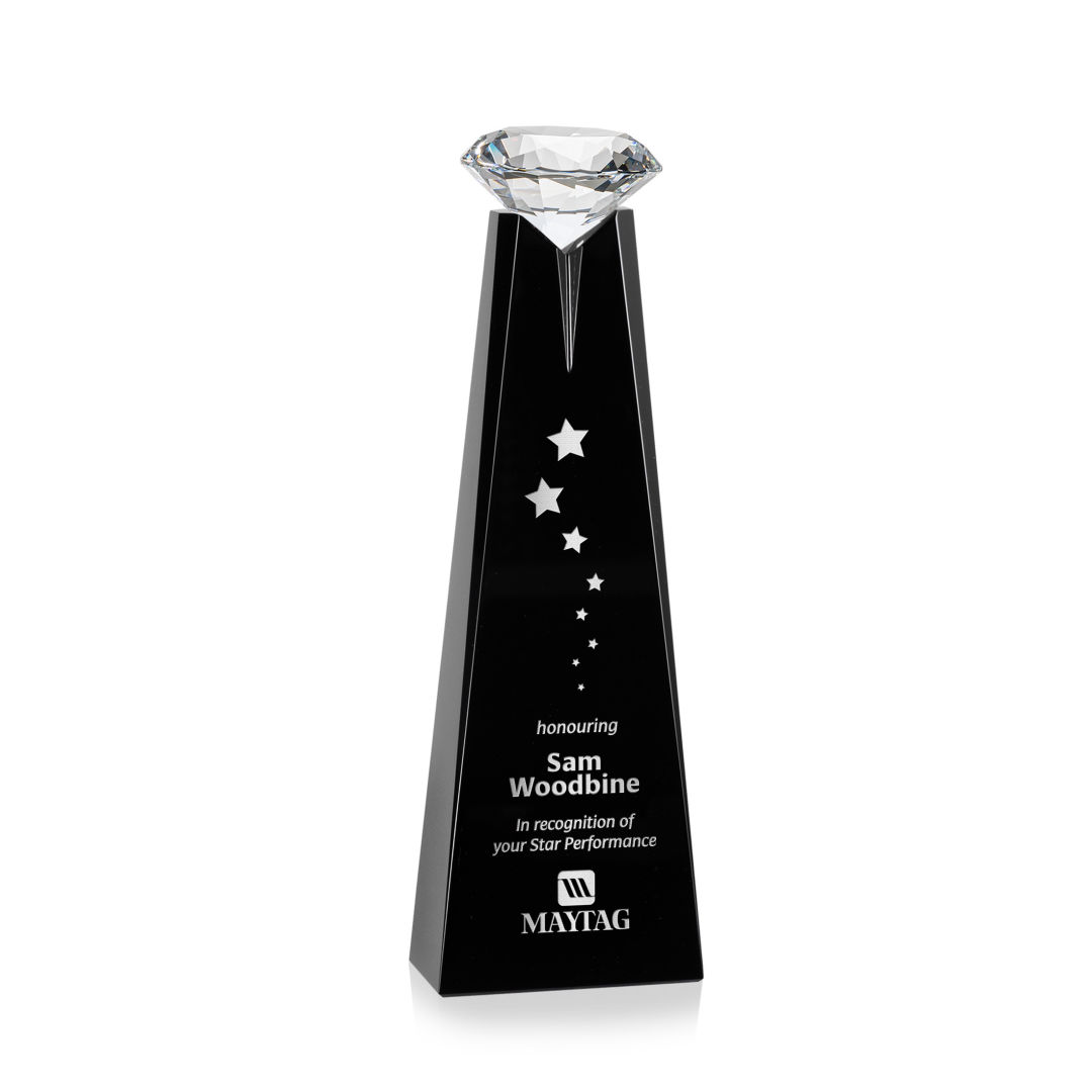 Alicia Gemstone Award - Black/Diamond 7
