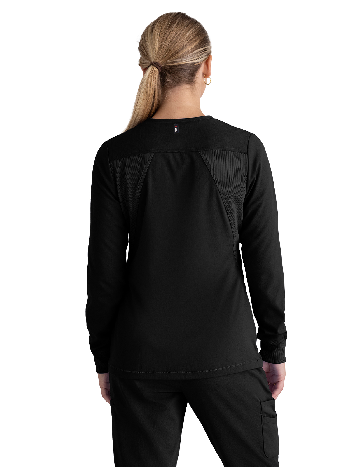 Grey's Anatomy Spandex Stretch - Women's Five-Pocket Gianna Warm-Up Scrub Jacket 8