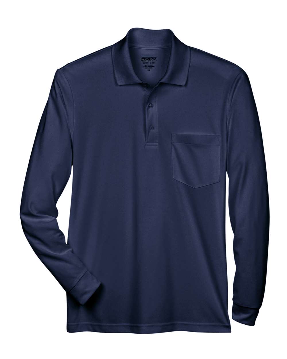 Men's Pinnacle Performance Long Sleeve Piqué Polo with Pocket - 88192P 16