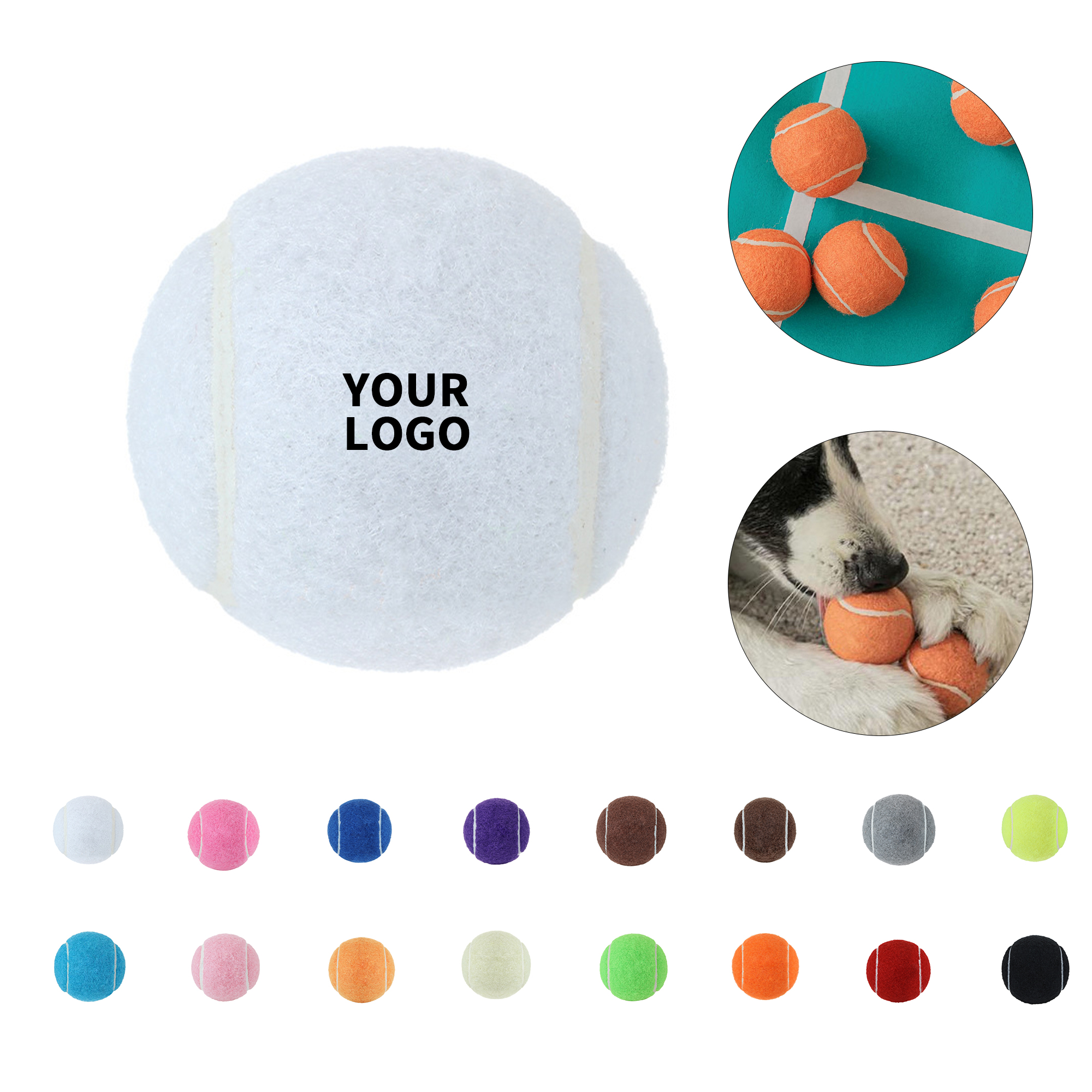 Pet Training Tennis Ball 2.5" Diameter 5