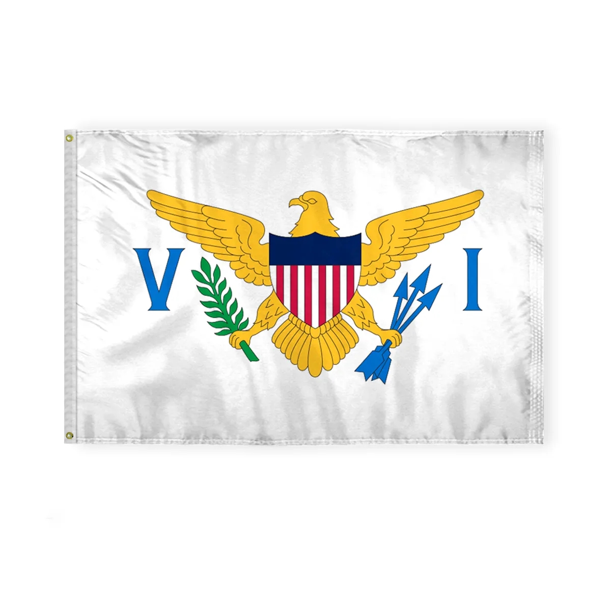 12"x18" to 8'x12' Virgin Island Nylon Flags 3