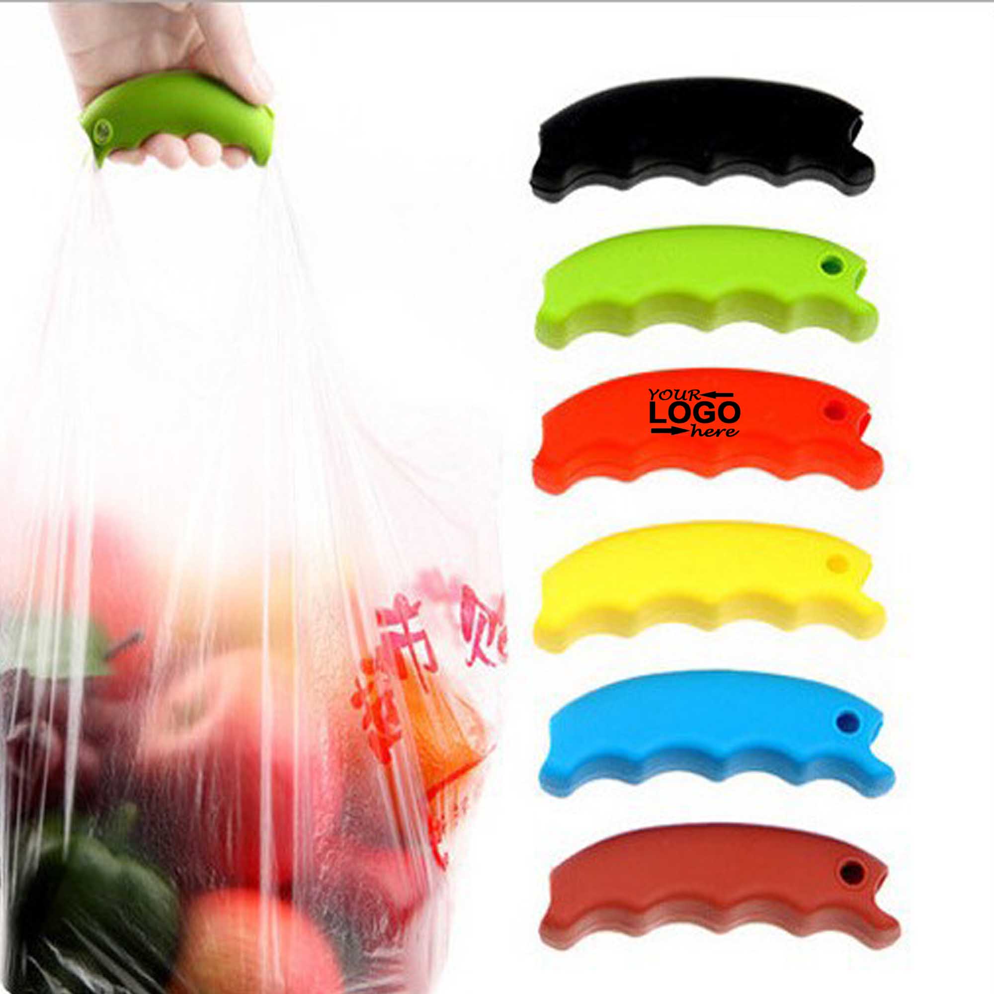 Multi-purpose Silicone Grocery Bags Carrier 2