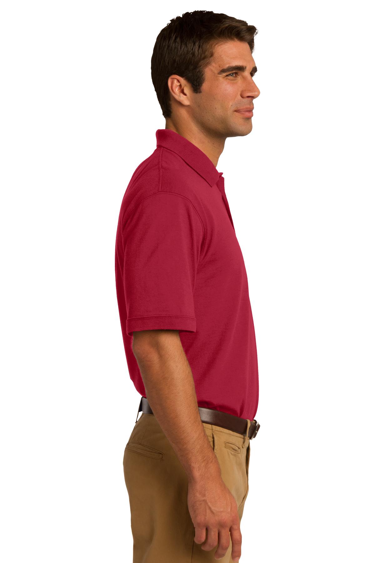 Port & Co Core Blend Jersey Knit Pocket Polo. KP55P 7