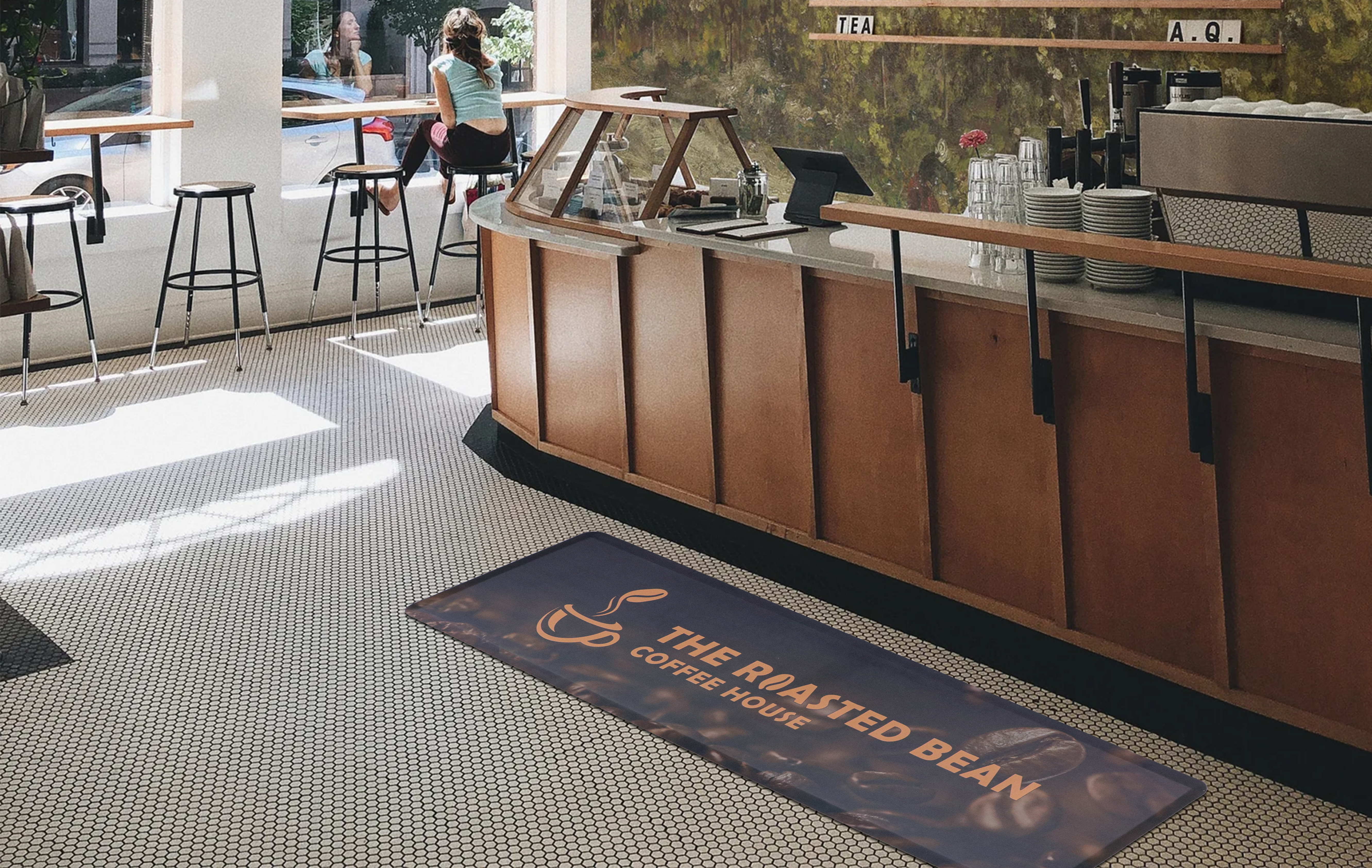 Branded Comfort Logo Mat (2' x 6') 2