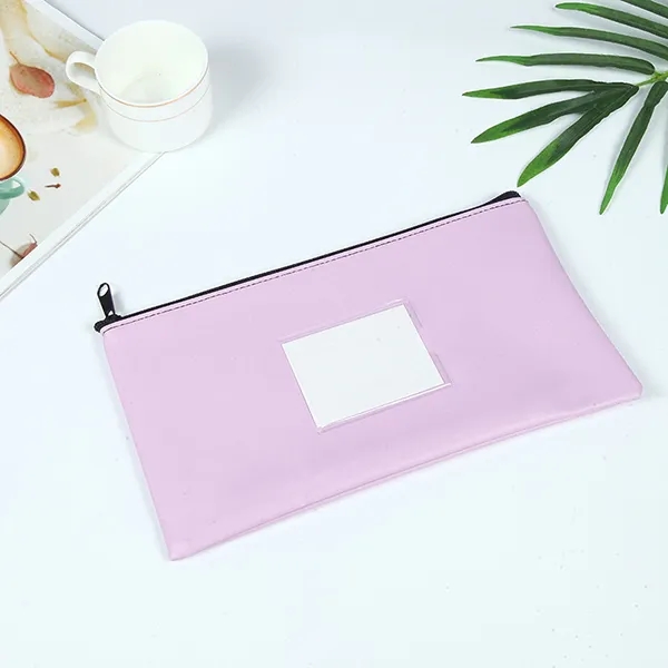 Pu Money Bag With zipper 6