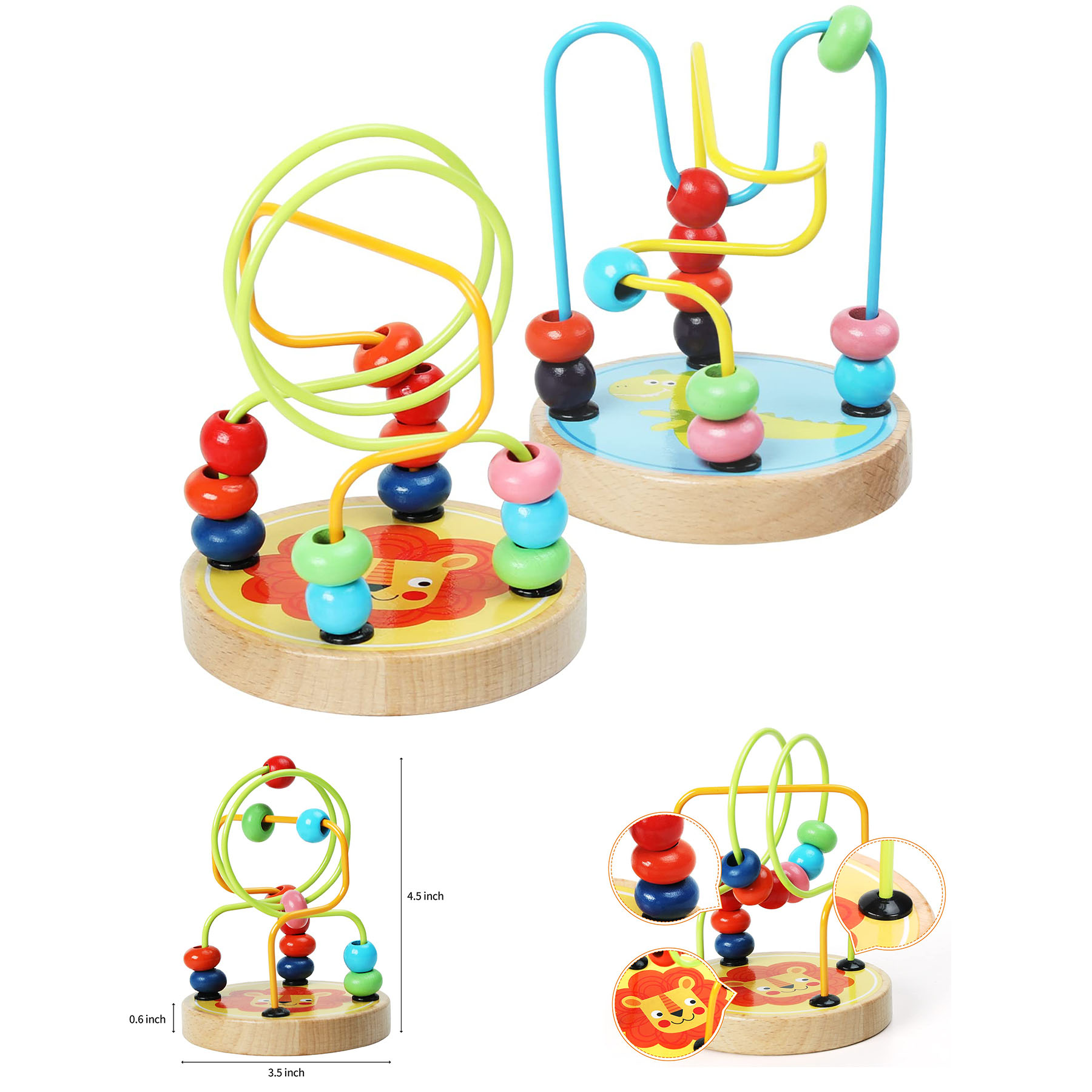 Bead Maze Toy for Toddlers 2