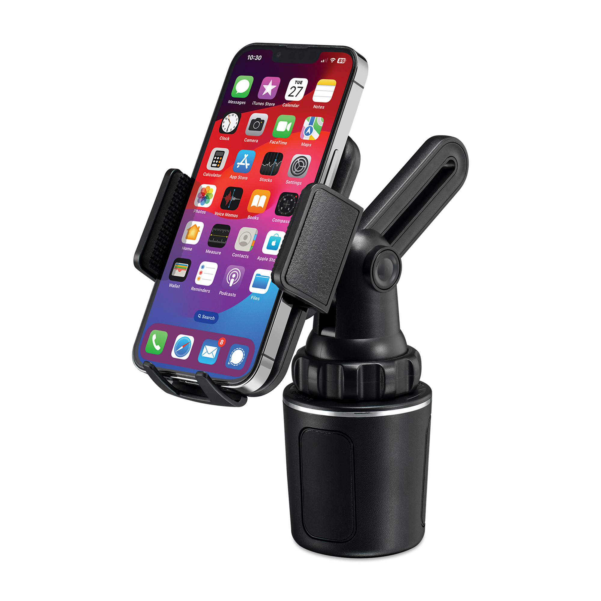 iLive™ Universal Cup Mount Mobile Phone Holder 4