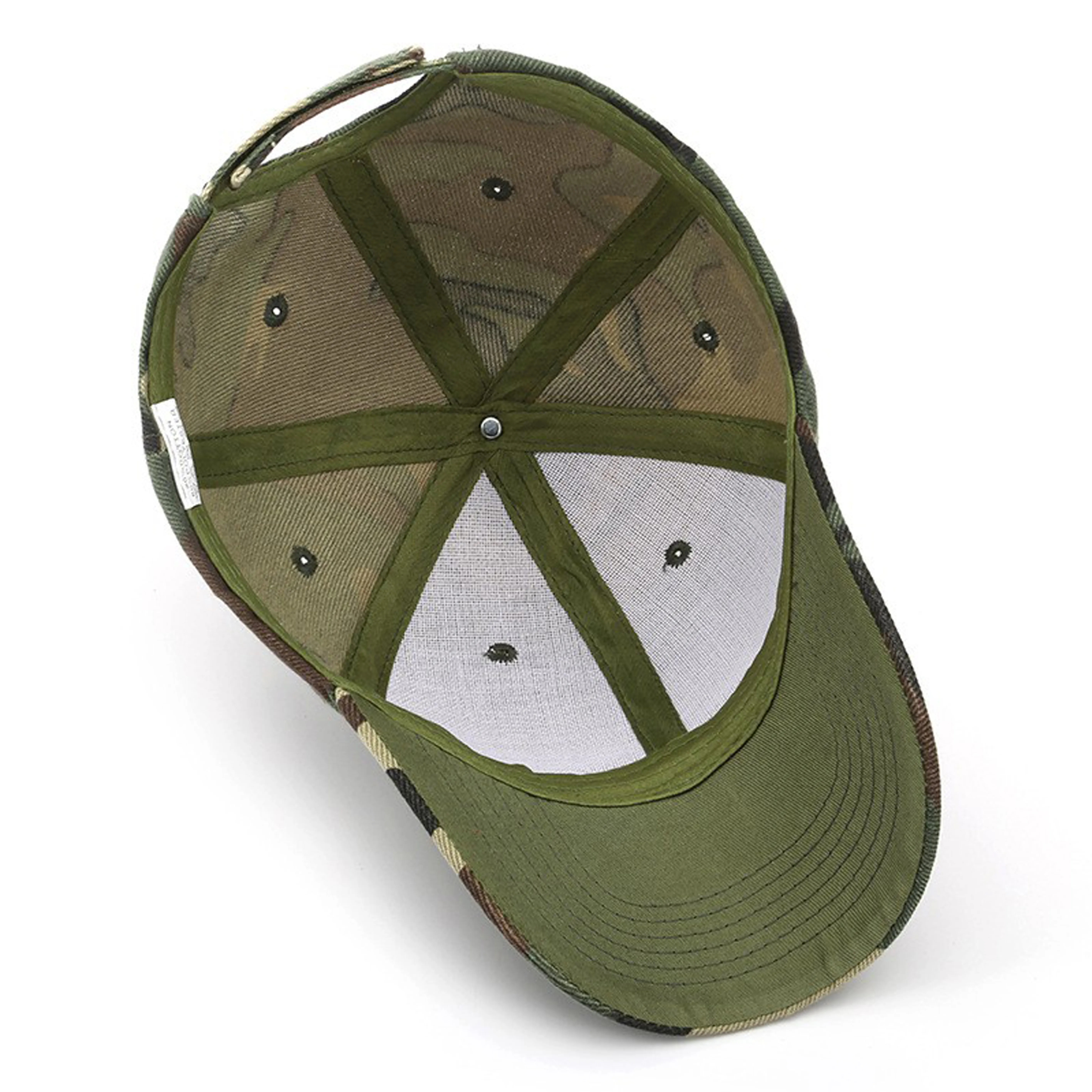 Structured Camo Baseball Cap 4