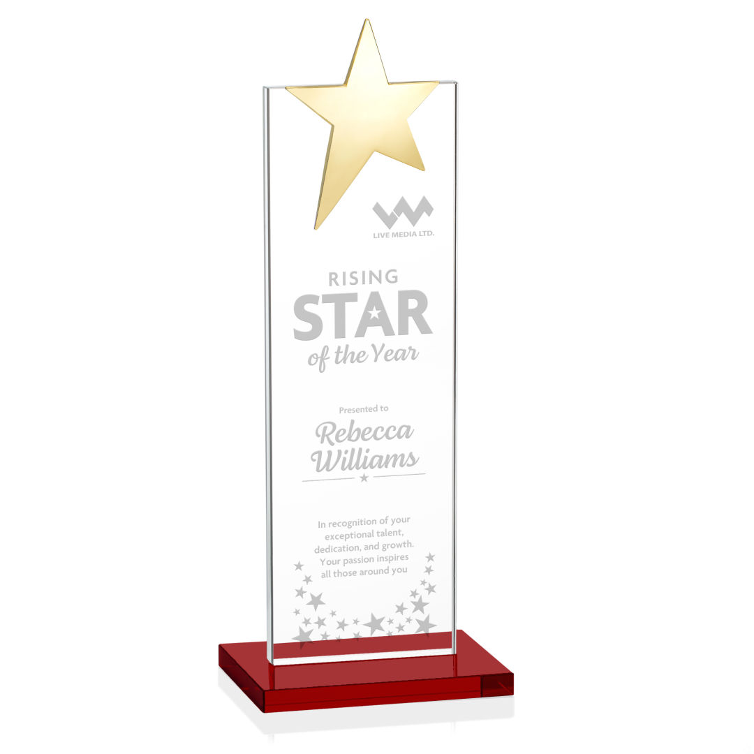 Bryanston Gold Star Award - Red 2
