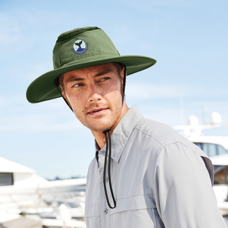 Port Authority Outdoor Ventilated Wide Brim Hat 10