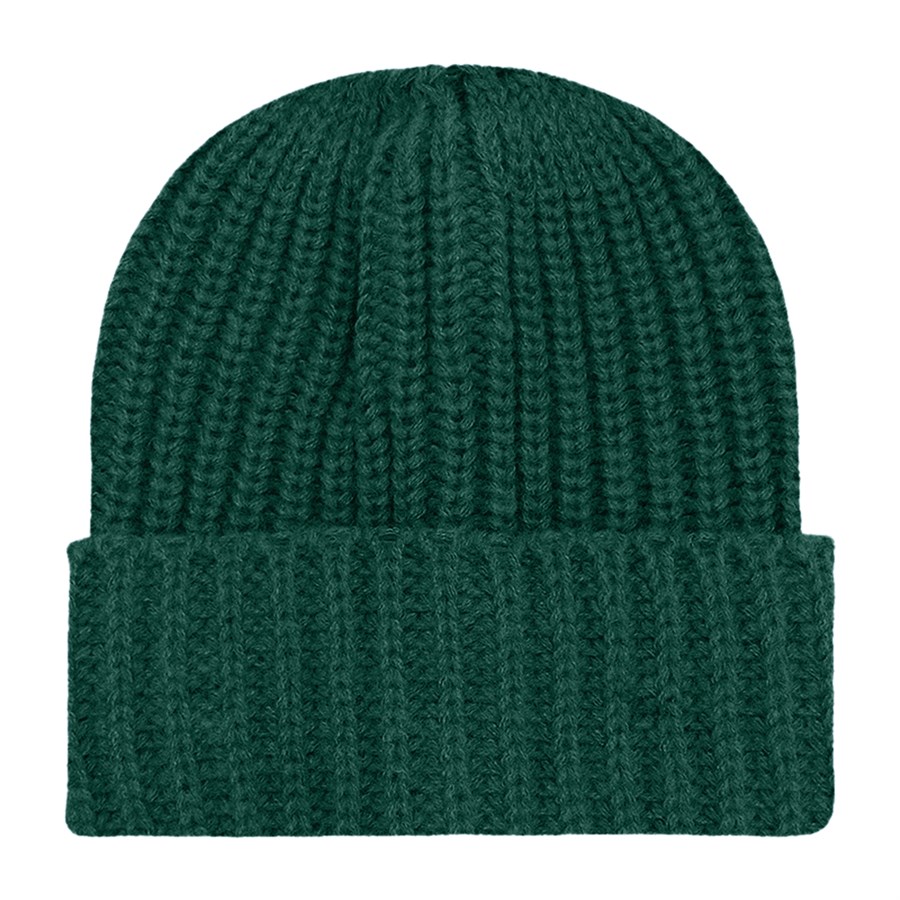 Chunky Ribbed Cuffed Beanie with Custom Logo - 100% Acrylic 52