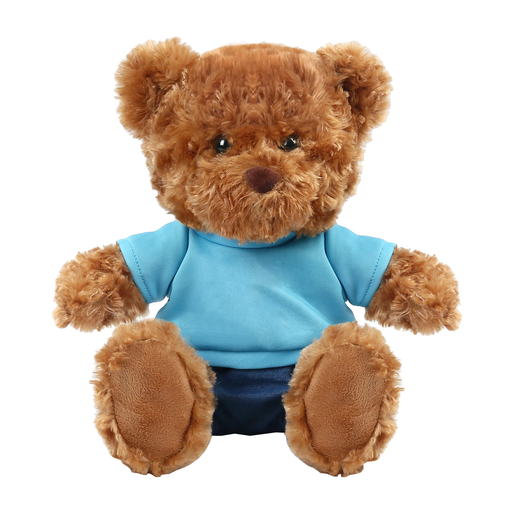 11'' Seated Style Stuffed Plush Teddy Beat With T-shirt 20