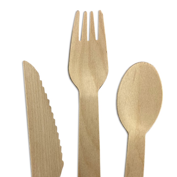 2pcs Wooden Cutlery Set 3