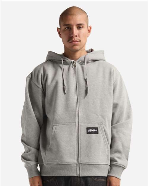 Unisex Essential Super Heavyweight Full-Zip Hoodie Sweatshirt - SHEHZ 8