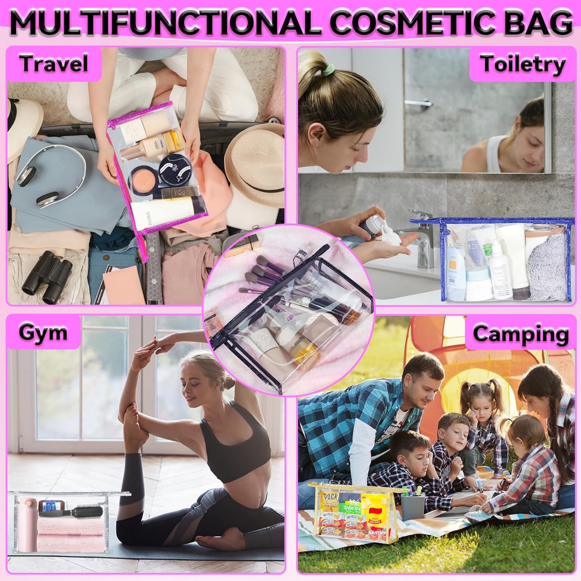Clear Cosmetic Bag 6