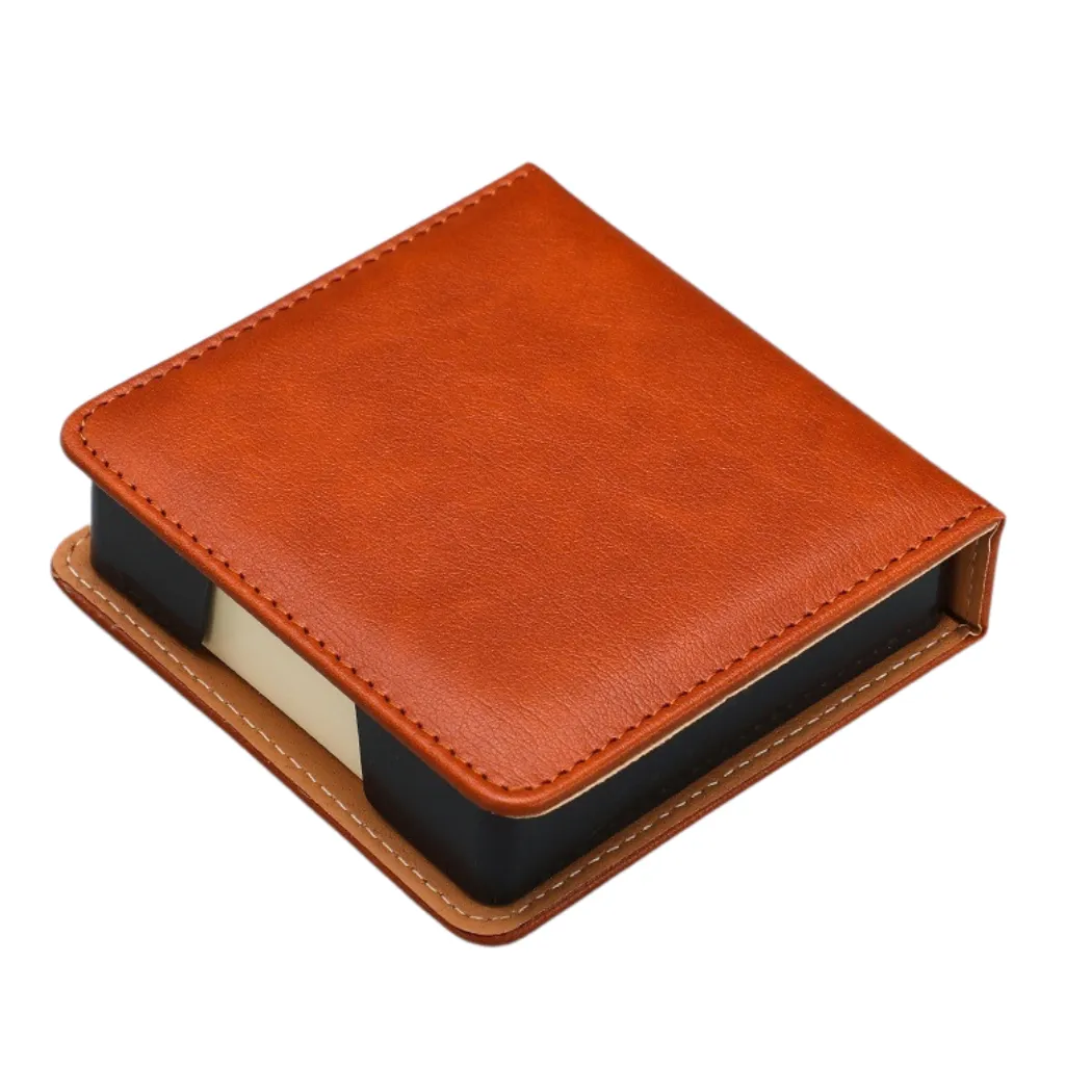 PU Leather Edge-Bound Note Holder 5