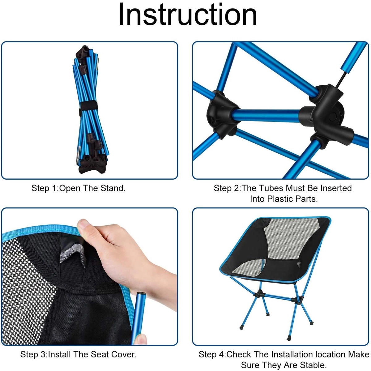 Ultralight Backpacking Camping Chair 3