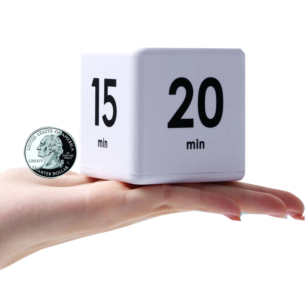 Flip Cube Timer Productivity And Time Management Tool 2