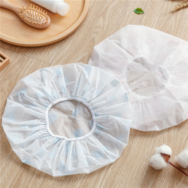 Adult Women's Bath Hair Cover Waterproof Shower Cap 1