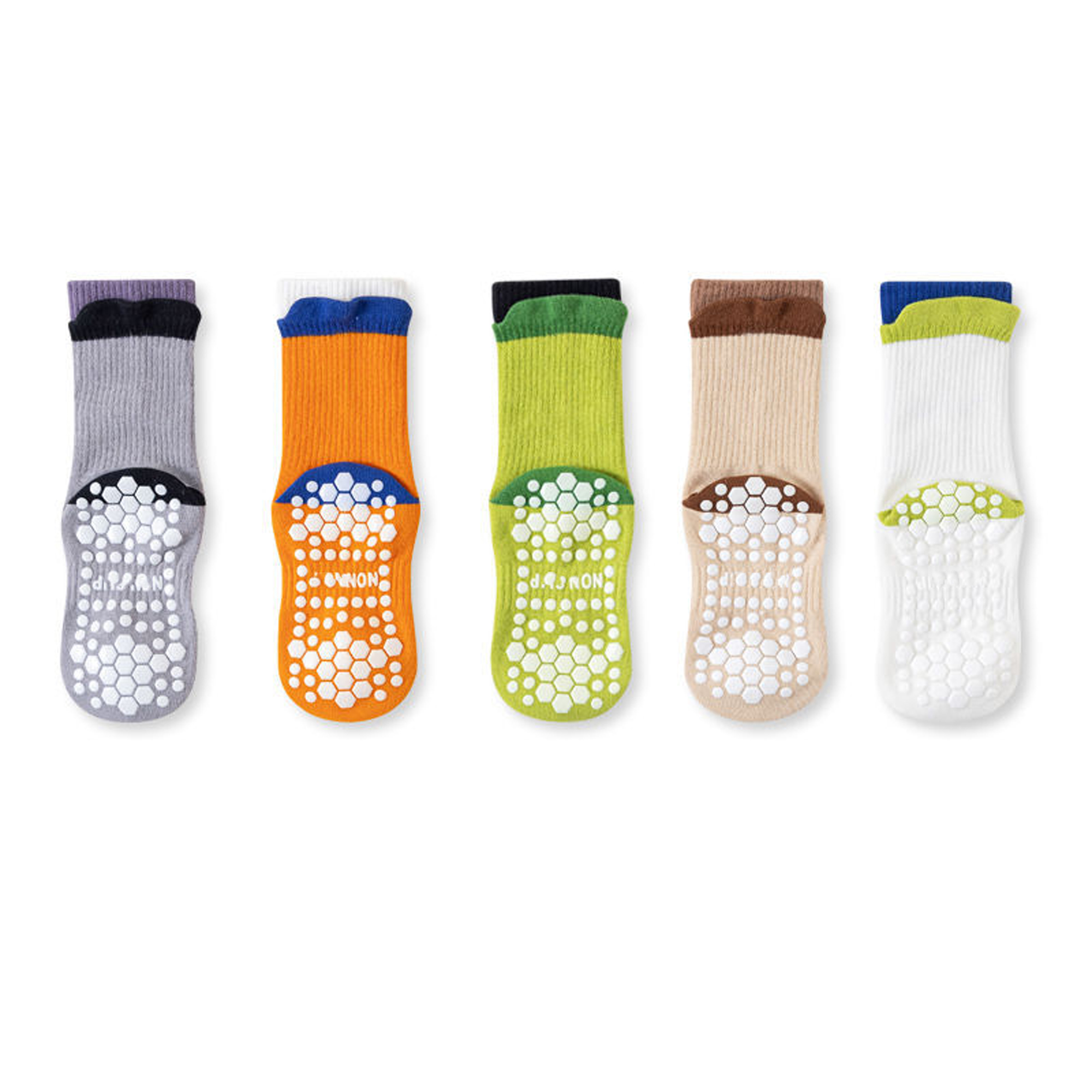 Winter Non-Slip Mid-Calf Kids Socks 13