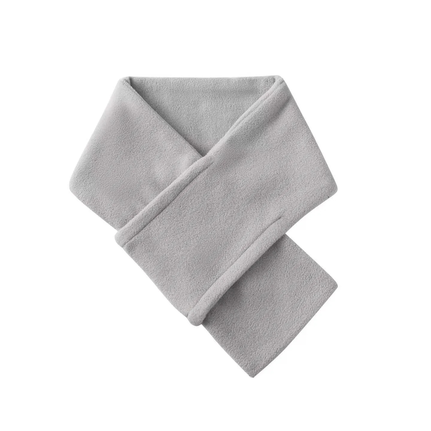 Embroidery Warm Fleece Winter Scarf 7