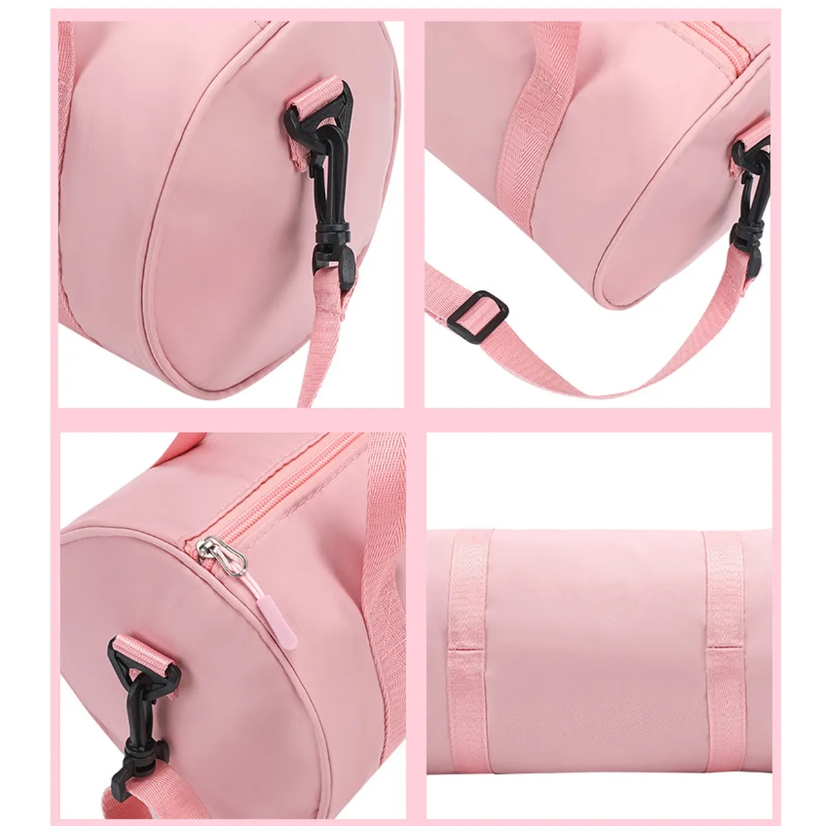 Portable Sport Gym Bag Travel Duffle For Women Girls 3