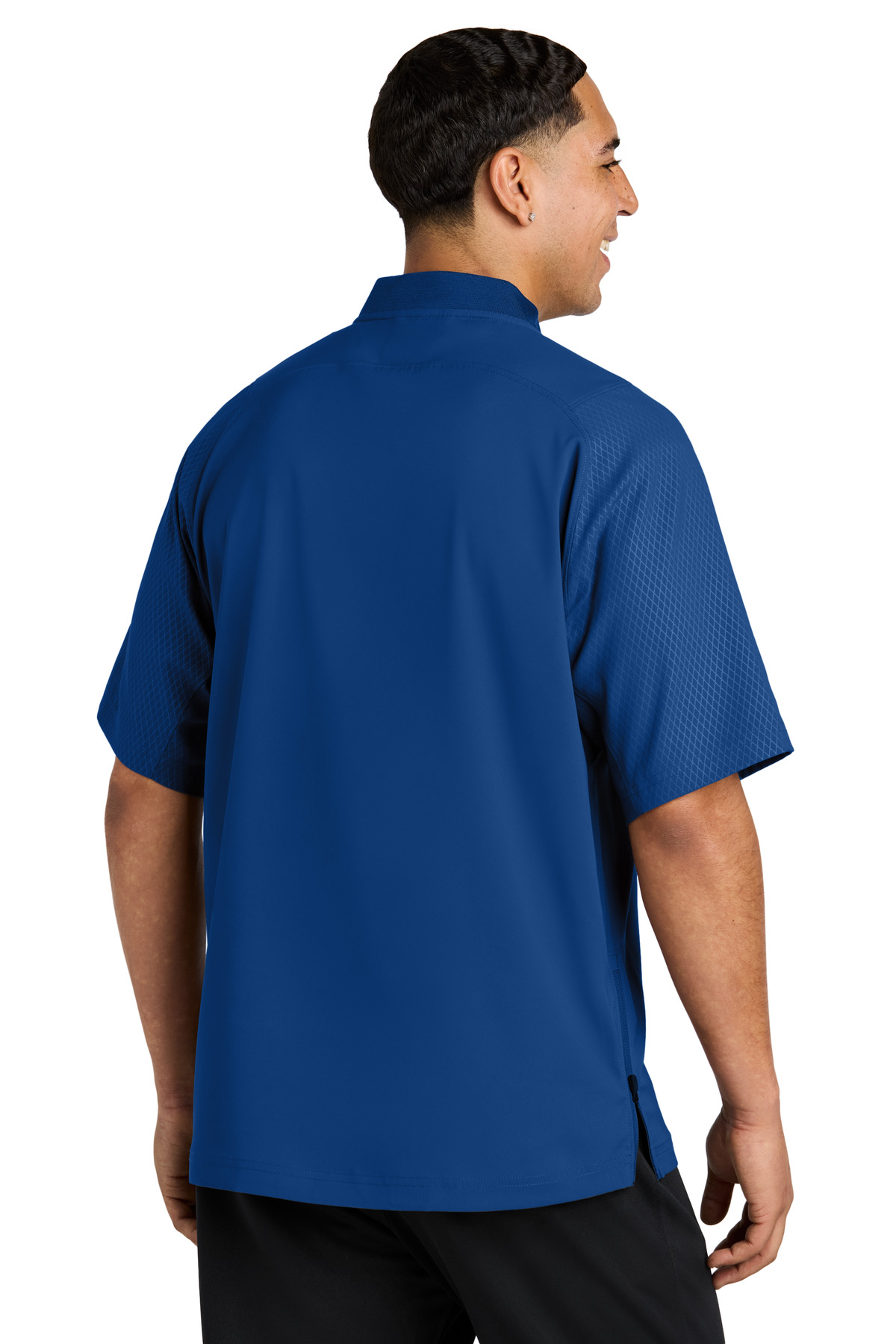 New Era Cage Short Sleeve 1/4-Zip Jacket. NEA600 7