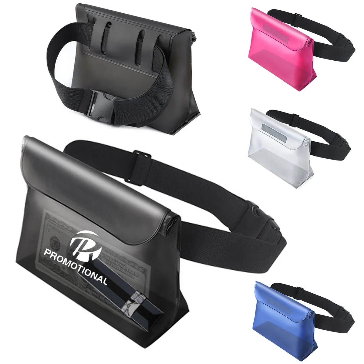 Waterproof Pouch with Detachable Waist Strap 5