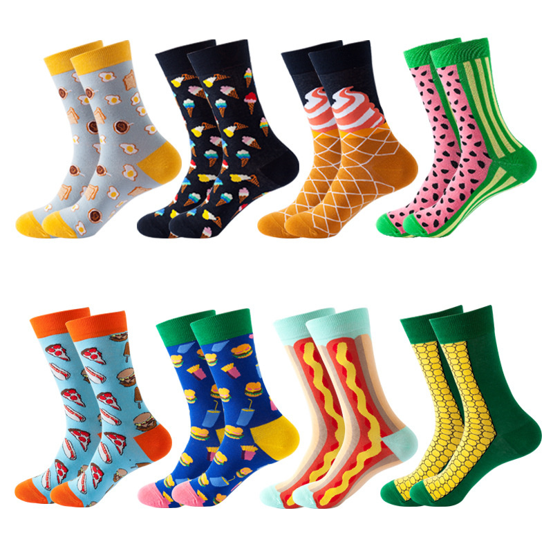 Full-Color Dye-Sublimated Casual Socks 2