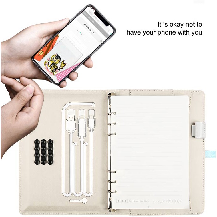 Smart App Synchronization Recordable Handwriting Dairy Notebook Sync Cloud Lcd Notebook 4