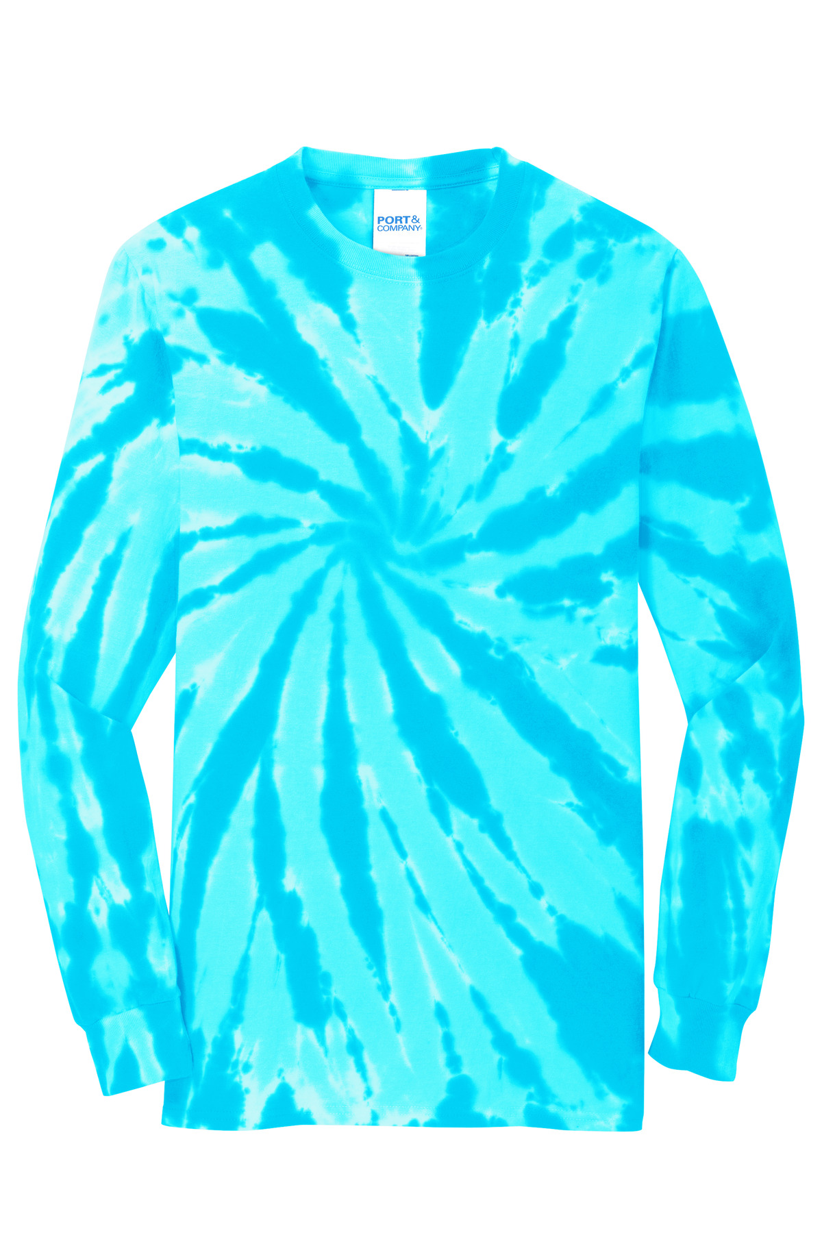 Port & Co Tie-Dye Long Sleeve Tee. PC147LS 32