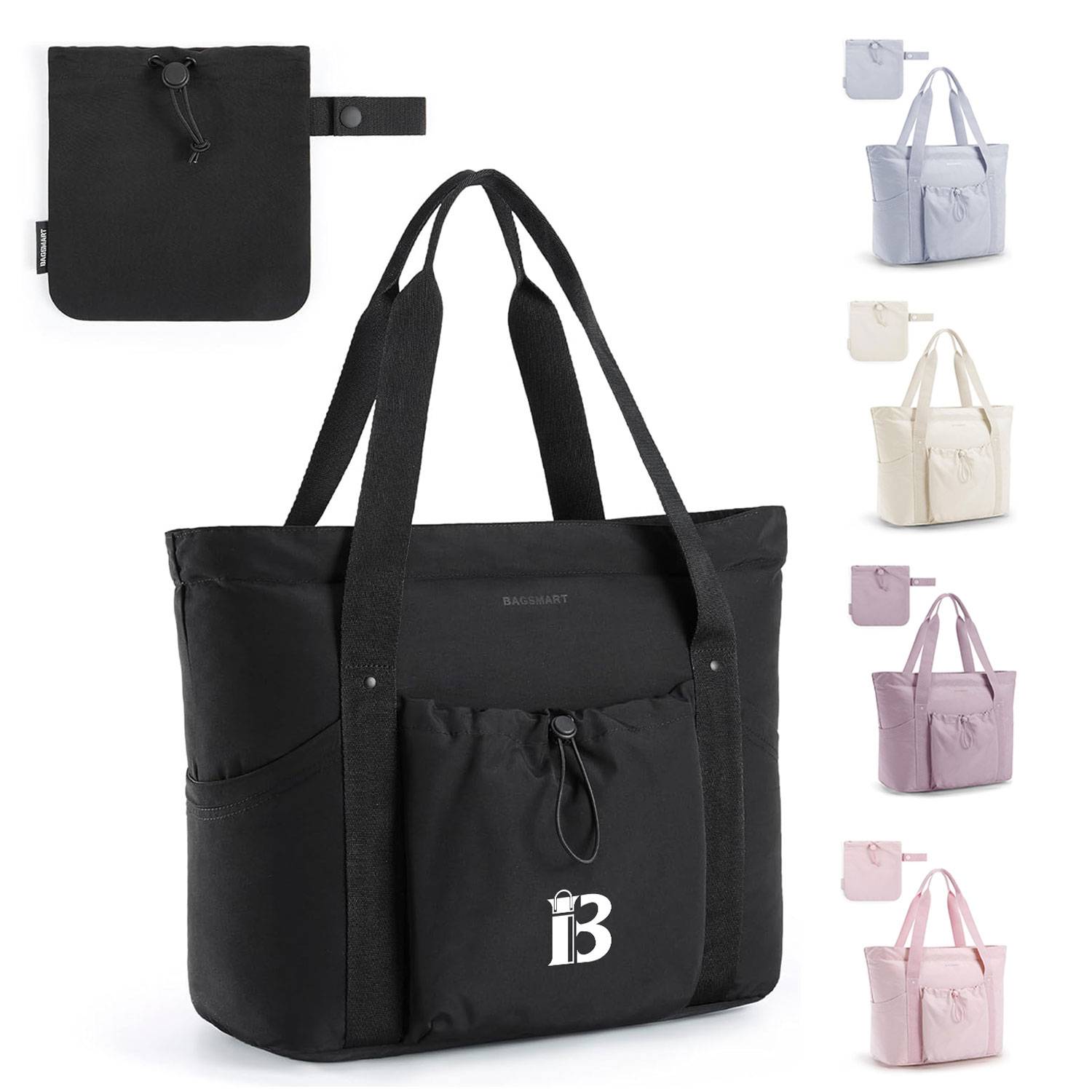 Tote Shoulder Bag w/ Zipper 7