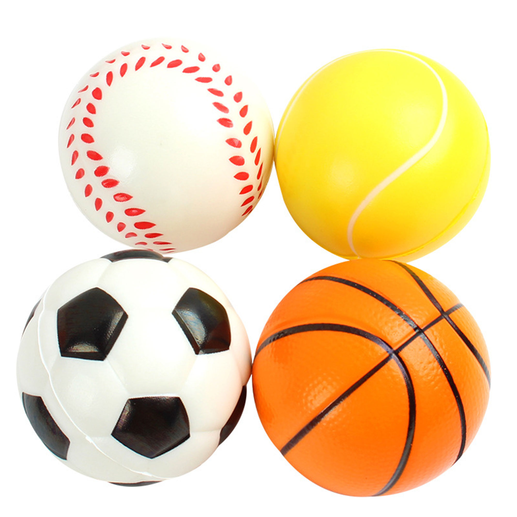 2.5" Sports Stress Foam Balls 4