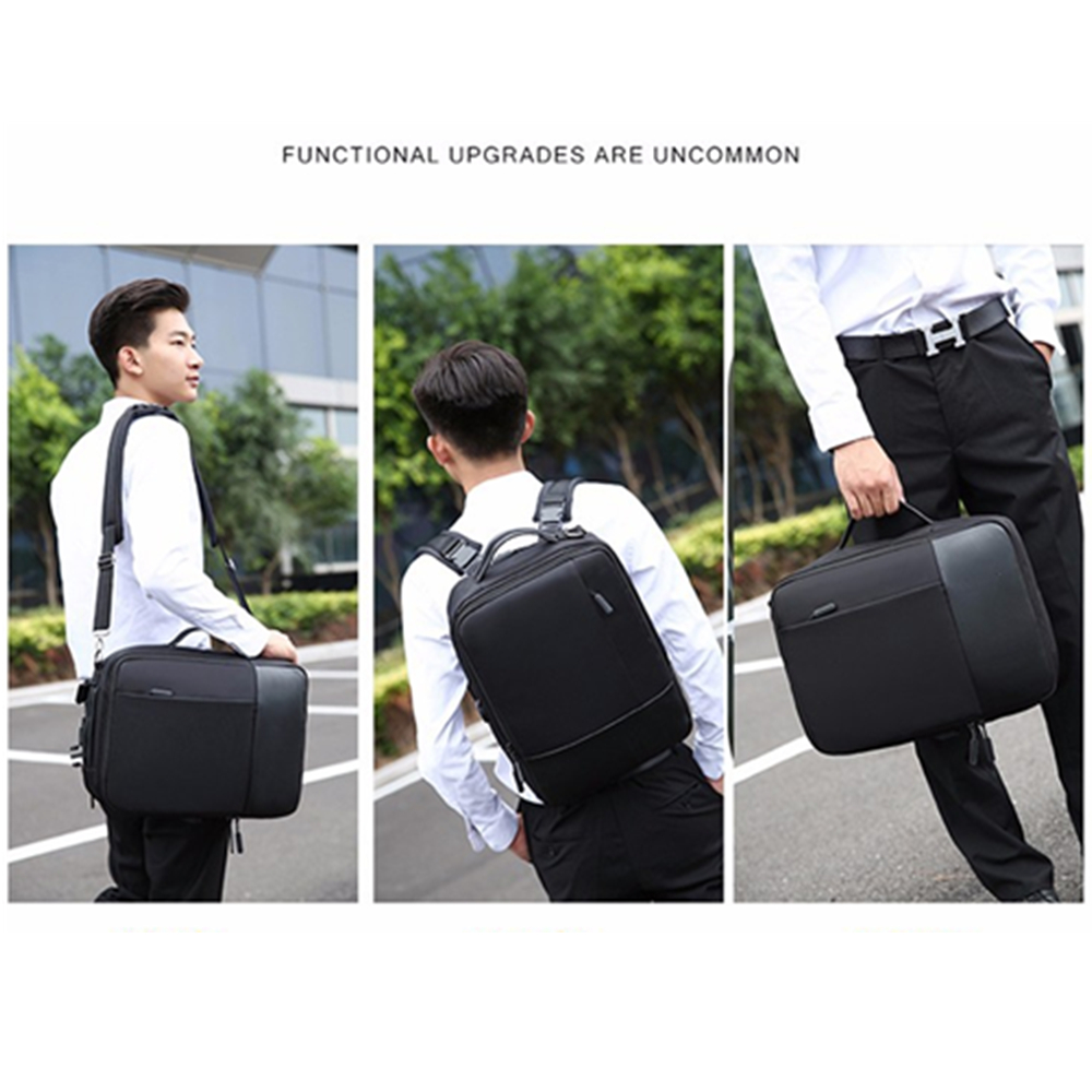 3 in 1 Single Shoulder Laptop Business Backpack With USB Port 3