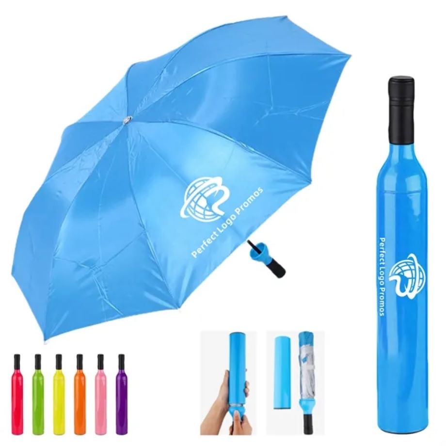 Wine-Bottle Shaped Umbrella 1