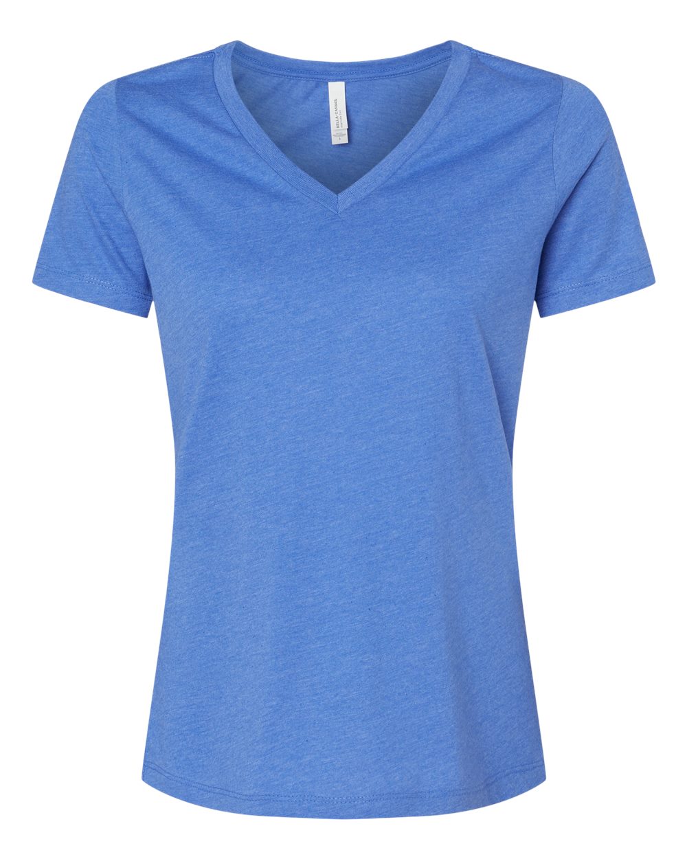 Women's Relaxed Heather CVC V-Neck Tee - 6405CVC 42