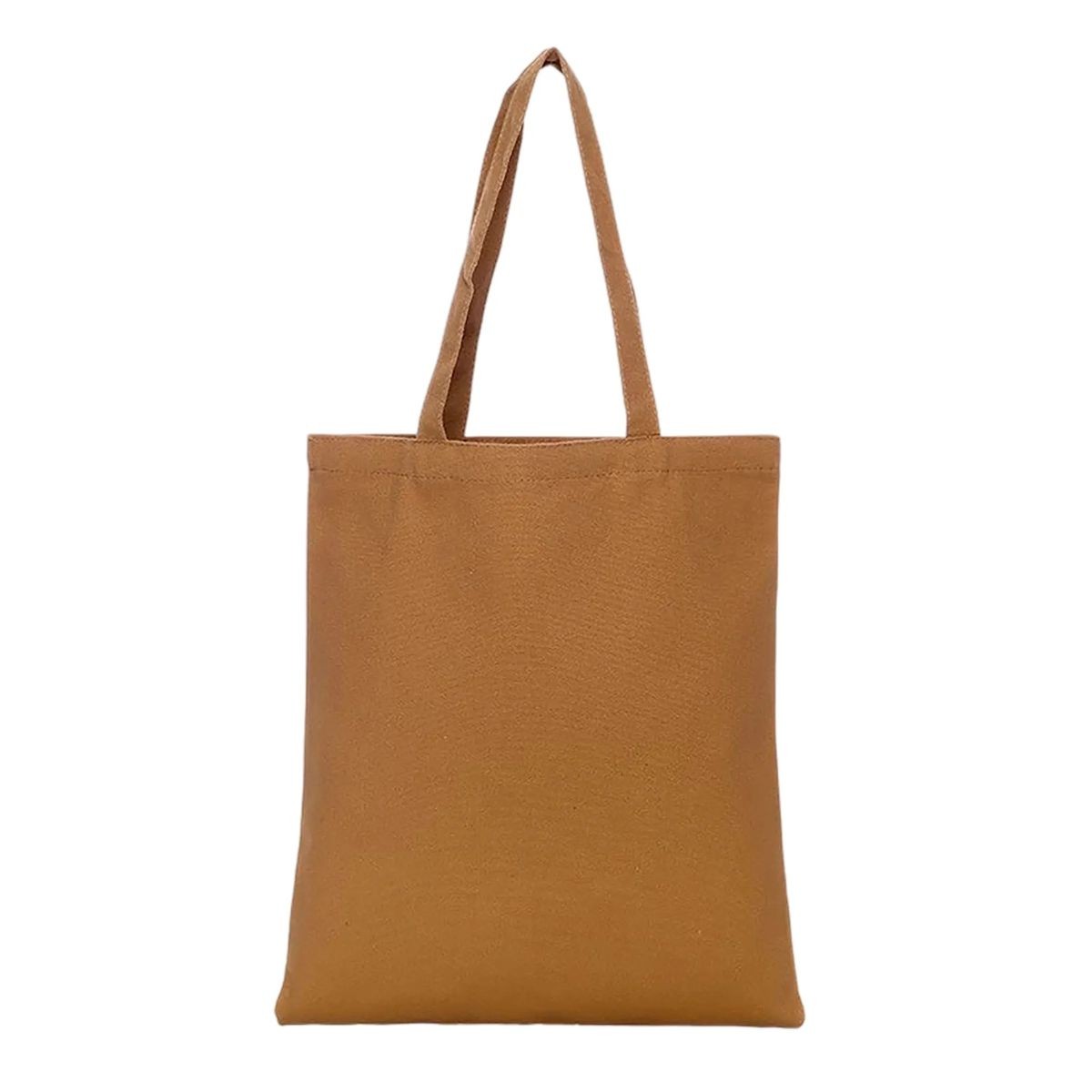 Polyester Cotton Tote Bag 16.54" x 13.78" with Reinforced Handles 12