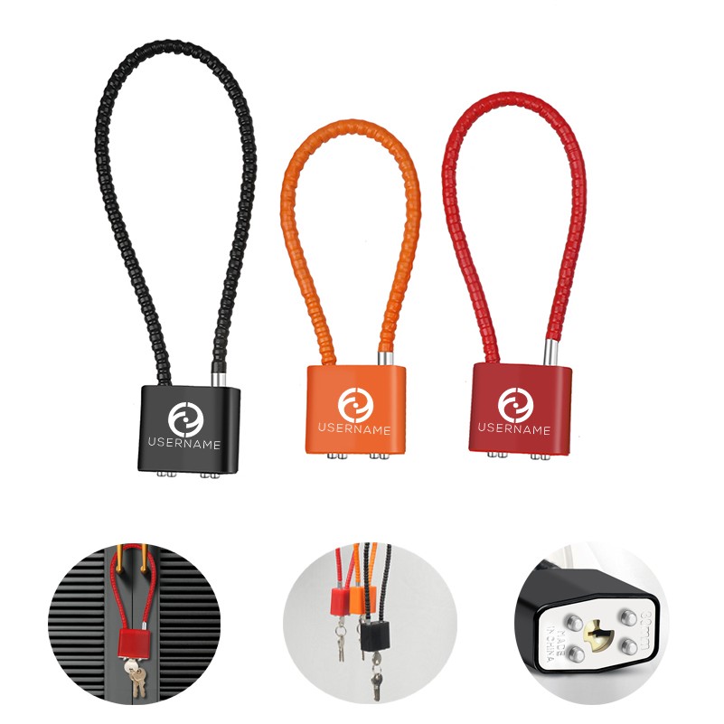 Keyed Different Steel Cable Lock 2
