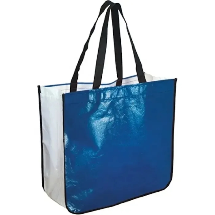 Extra Large Laminated Shopping Tote Bag 8