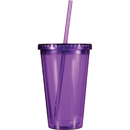 16 oz. Victory Acrylic Tumbler with Straw Lid 6