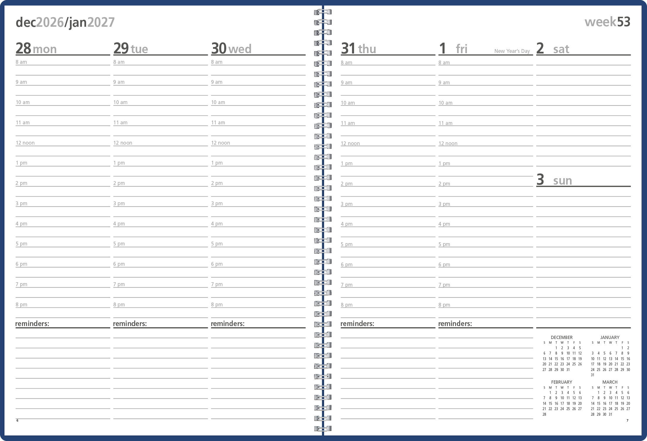 Triumph® Calendars Monthly & Weekly Planner 40