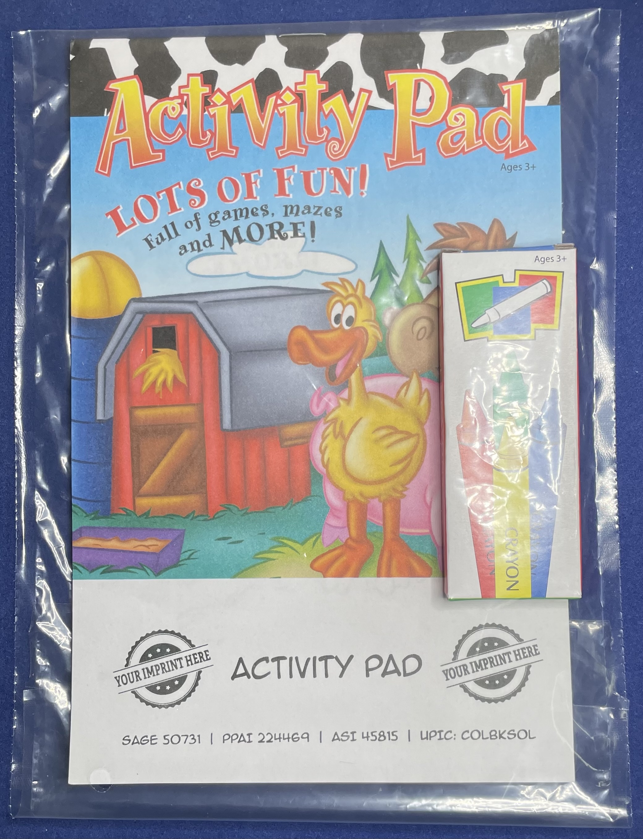 ACTIVITY PAD SET - Lots of Fun! Activity Pad Fun Pack 4