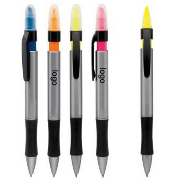Gemini Ballpoint Pen Highlighter Combo 1