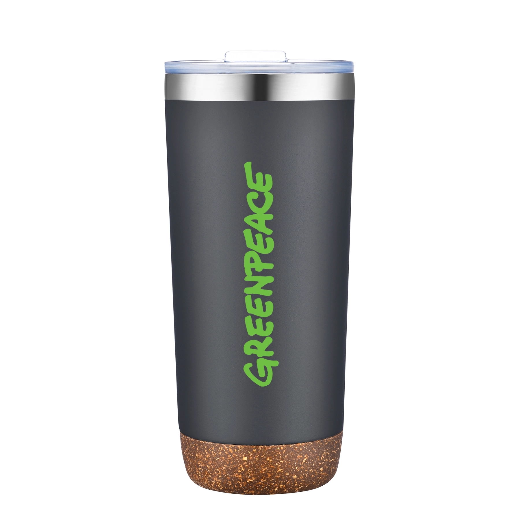 CLARION - 22 OZ VACUUM SEALED TUMBLER WITH CORK BOTTOM 5