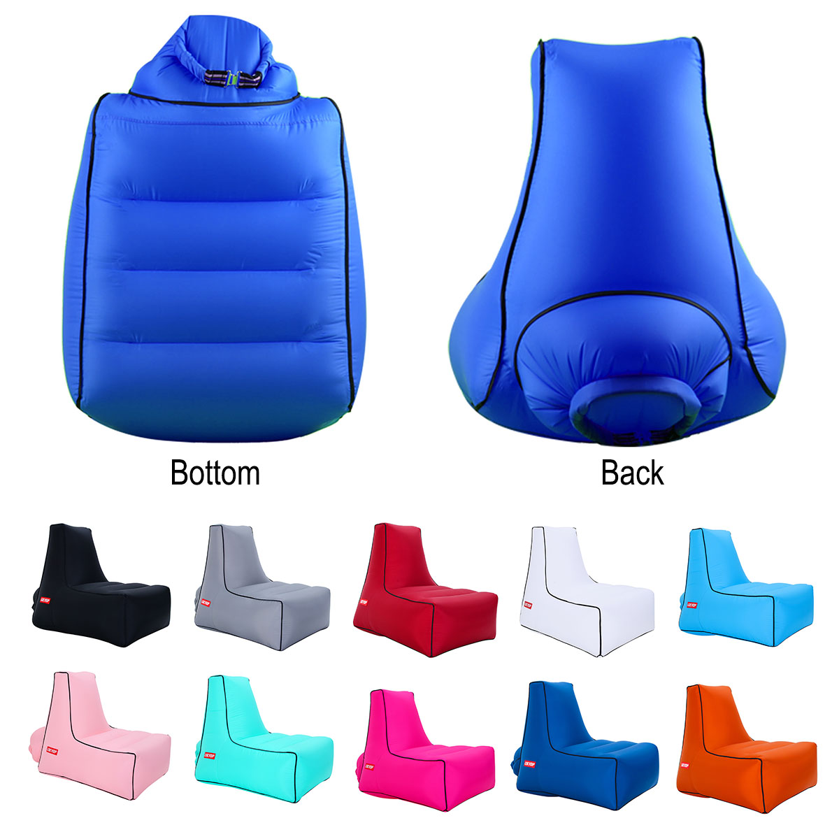 Outdoors Inflatable Loungers Air Chair 2