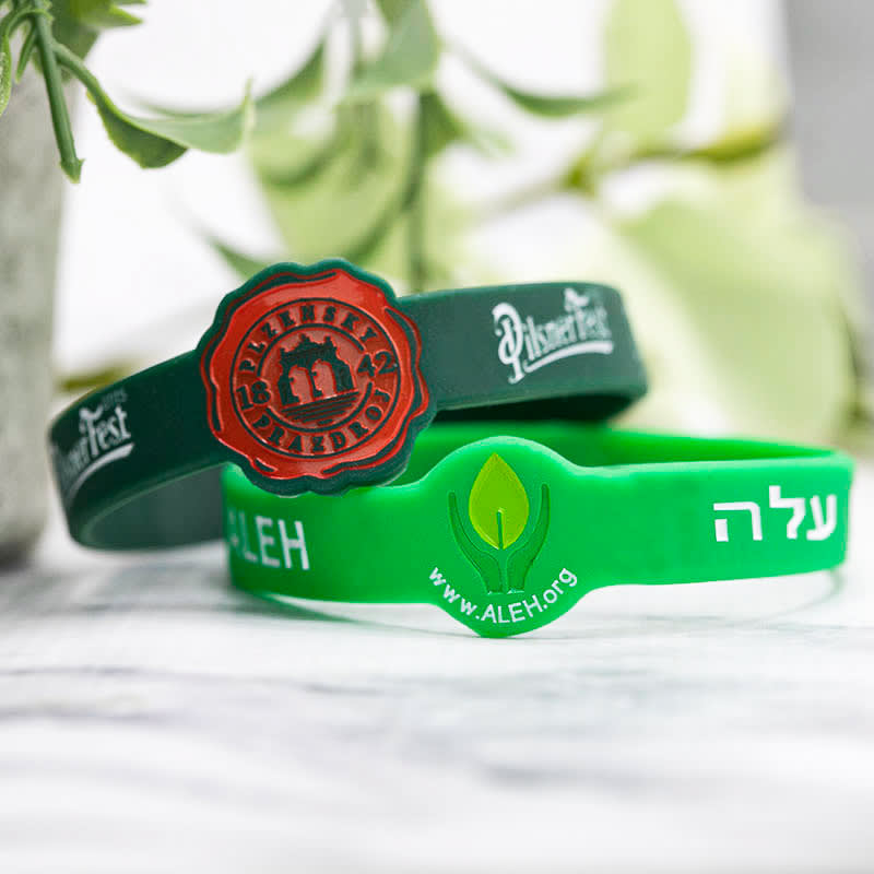 1/2 Inch Ink Injected Figured Wristbands 198