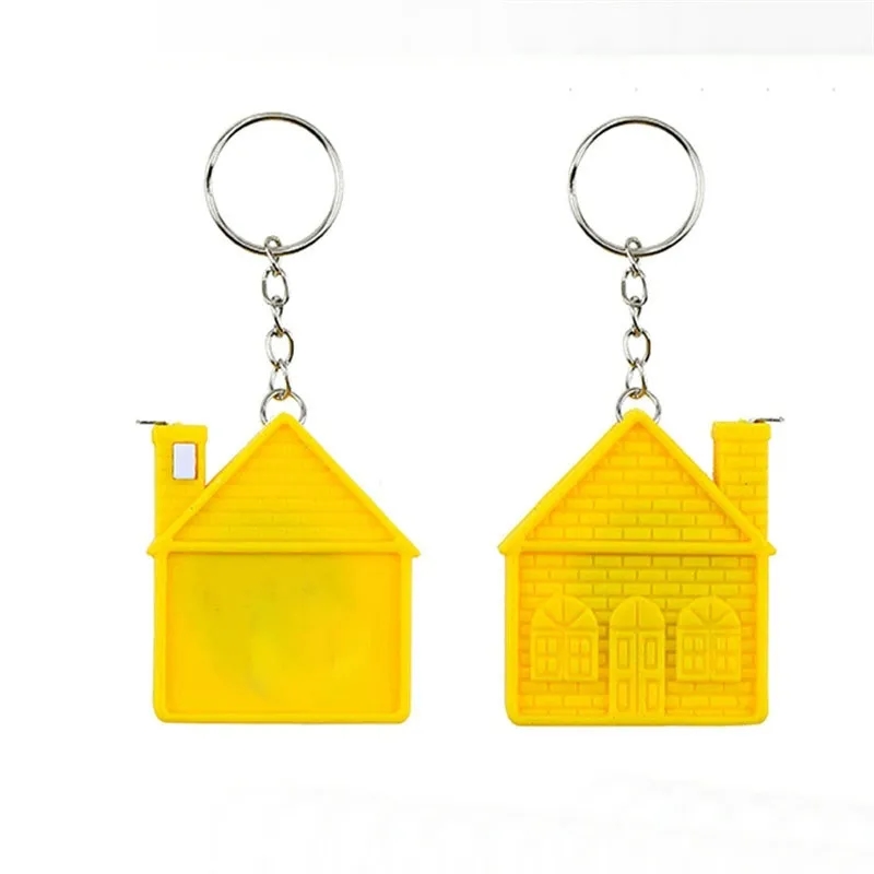 House-Shaped Tape Measure With Keychain 6