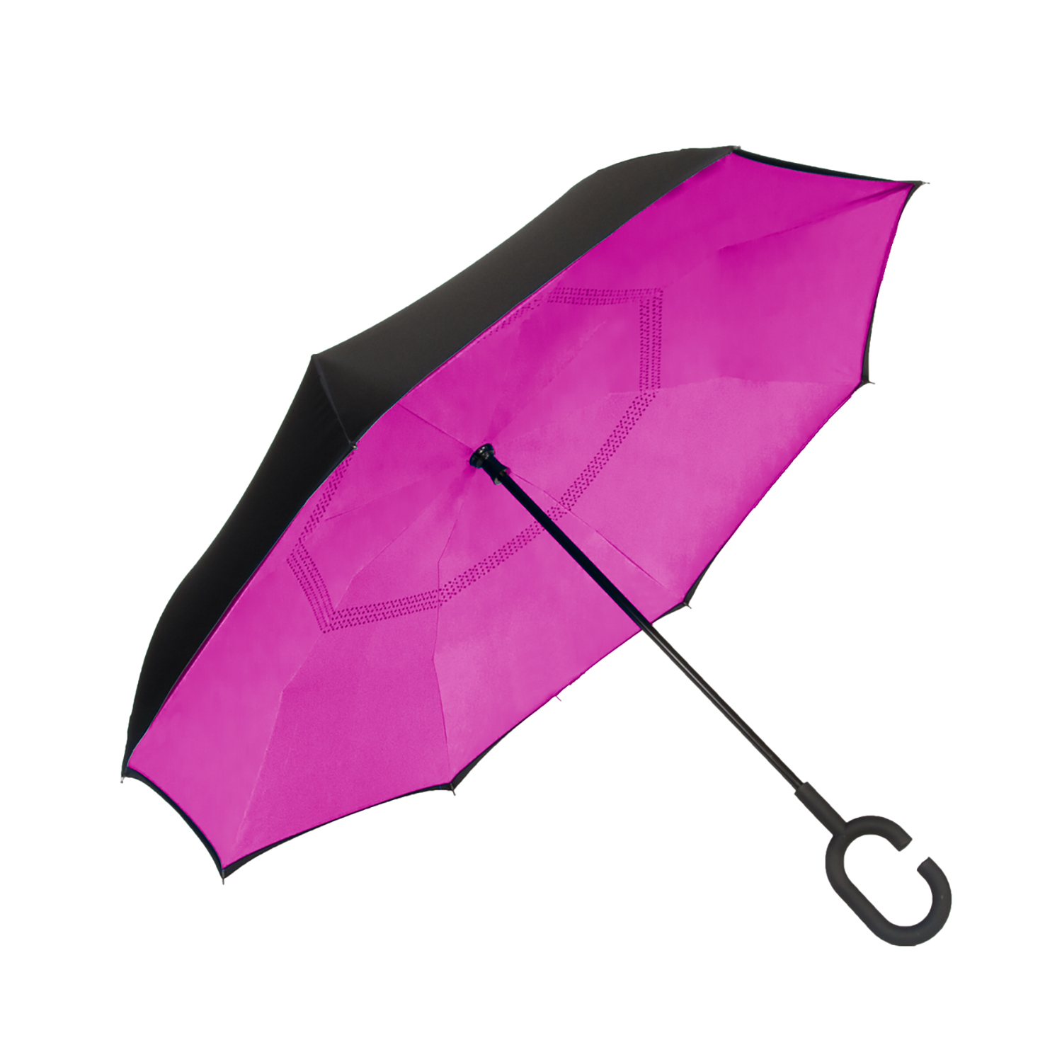 Shed Rain™ UnbelievaBrella® 48" Reverse-Close Manual Stick Umbrella (Solids) 84