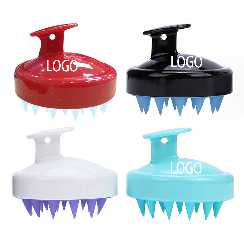Hair Shampoo Brush w/ Soft Silicone Scalp Massager 7