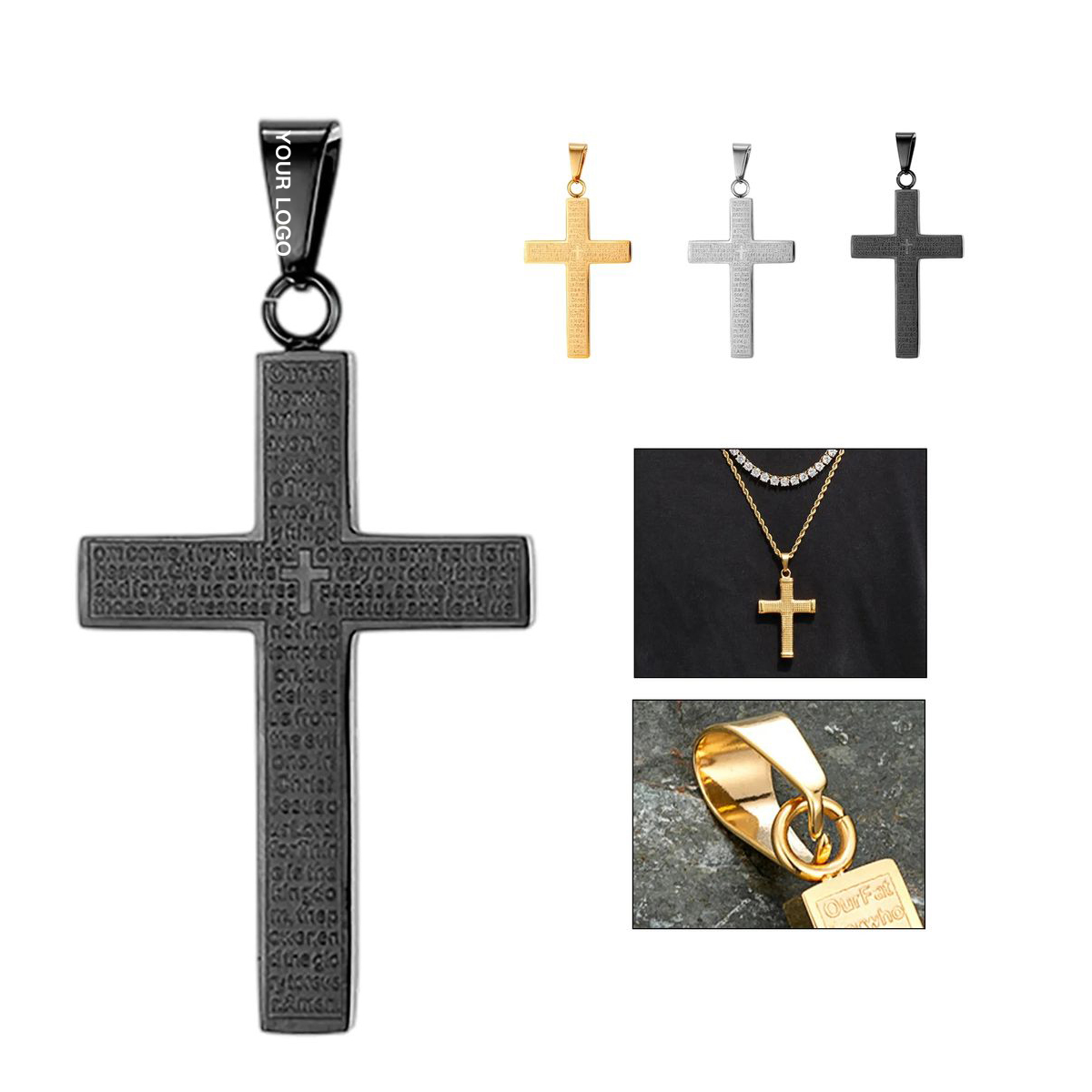 Religious Pendant Necklace for Everyday Wear 5
